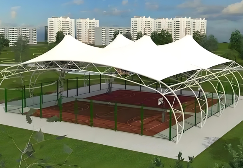 膜结构看台的抗风设计