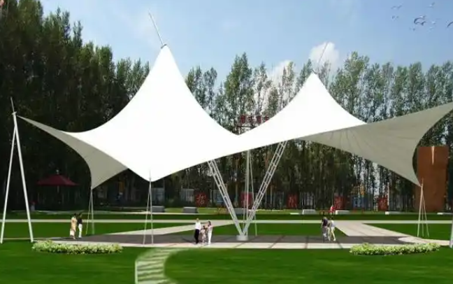 膜结构停车棚防锈处理